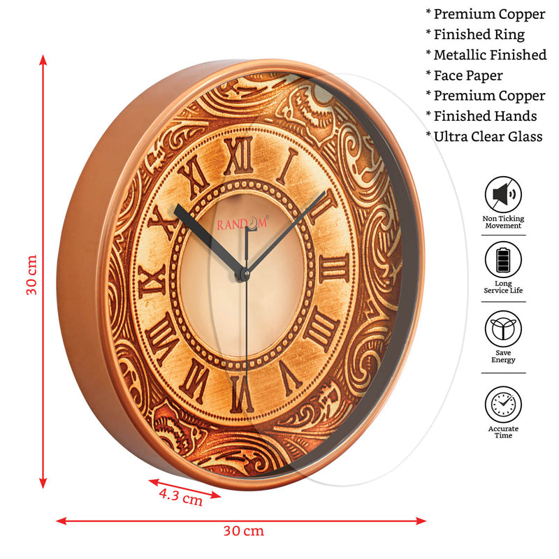 Buy Kael Sweep Silent Wall Clock Wall Clock from Vaaree