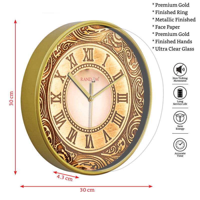 Buy Livia Sweep Silent Wall Clock Wall Clock from Vaaree