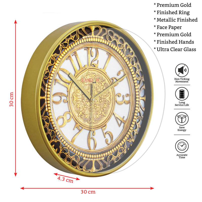 Buy Maris Sweep Silent Wall Clock Wall Clock from Vaaree