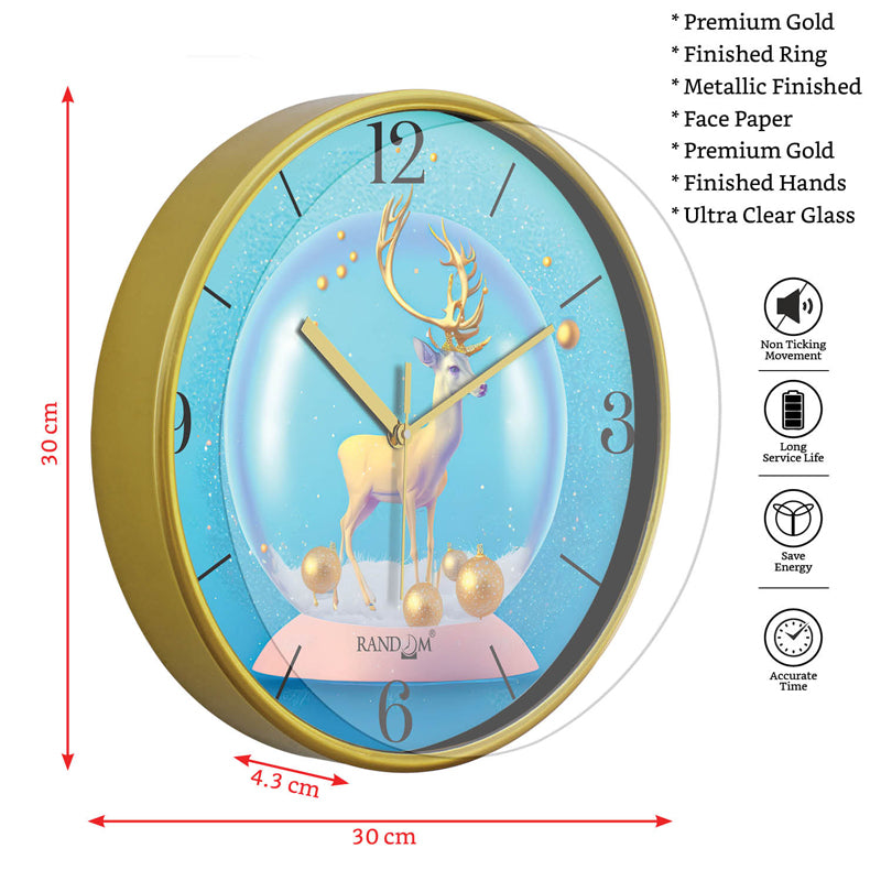 Buy Odette Sweep Silent Wall Clock Wall Clock from Vaaree