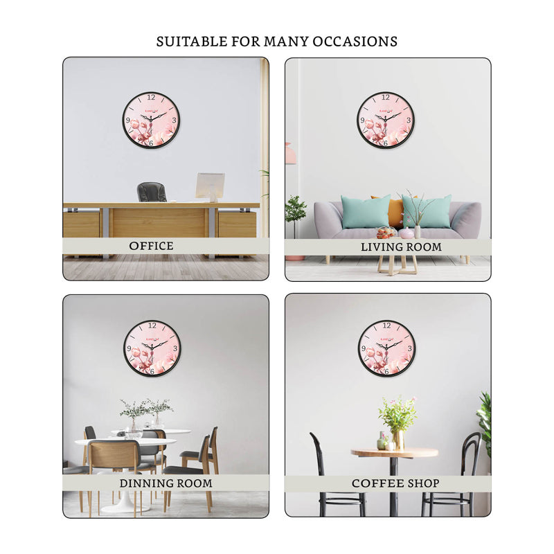 Buy Aaron Sweep Silent Wall Clock Wall Clock from Vaaree