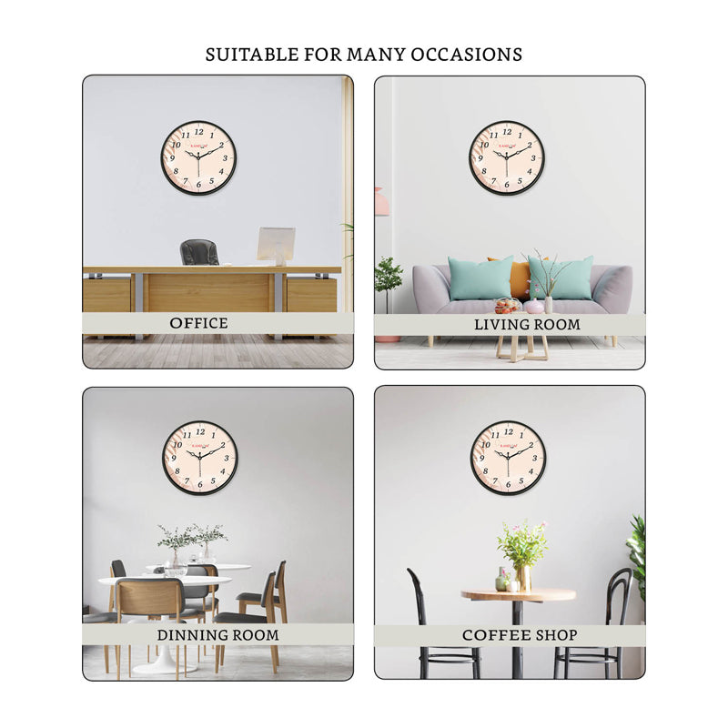 Buy Antho Sweep Silent Wall Clock Wall Clock from Vaaree