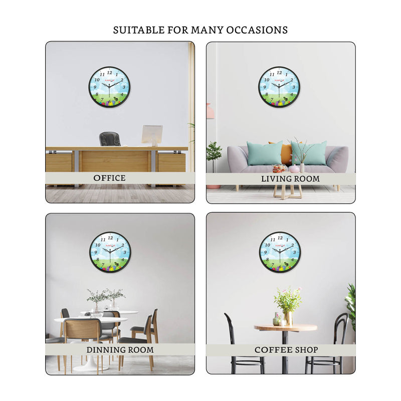 Buy Daniel Sweep Silent Wall Clock Wall Clock from Vaaree