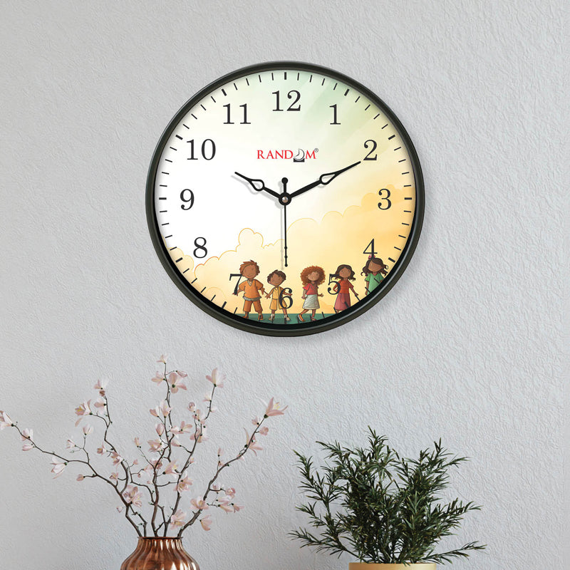 Buy Agustin Sweep Silent Wall Clock Wall Clock from Vaaree