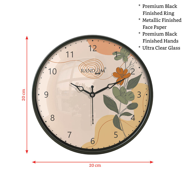 Buy Evander Sweep Silent Wall Clock Wall Clock from Vaaree