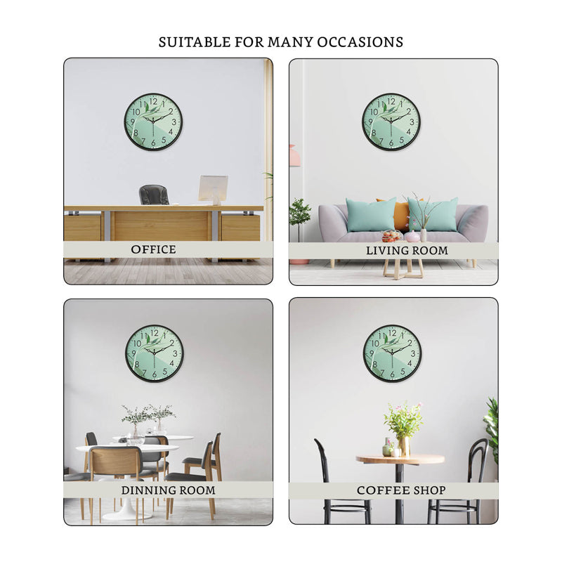 Buy Anton Sweep Silent Wall Clock Wall Clock from Vaaree