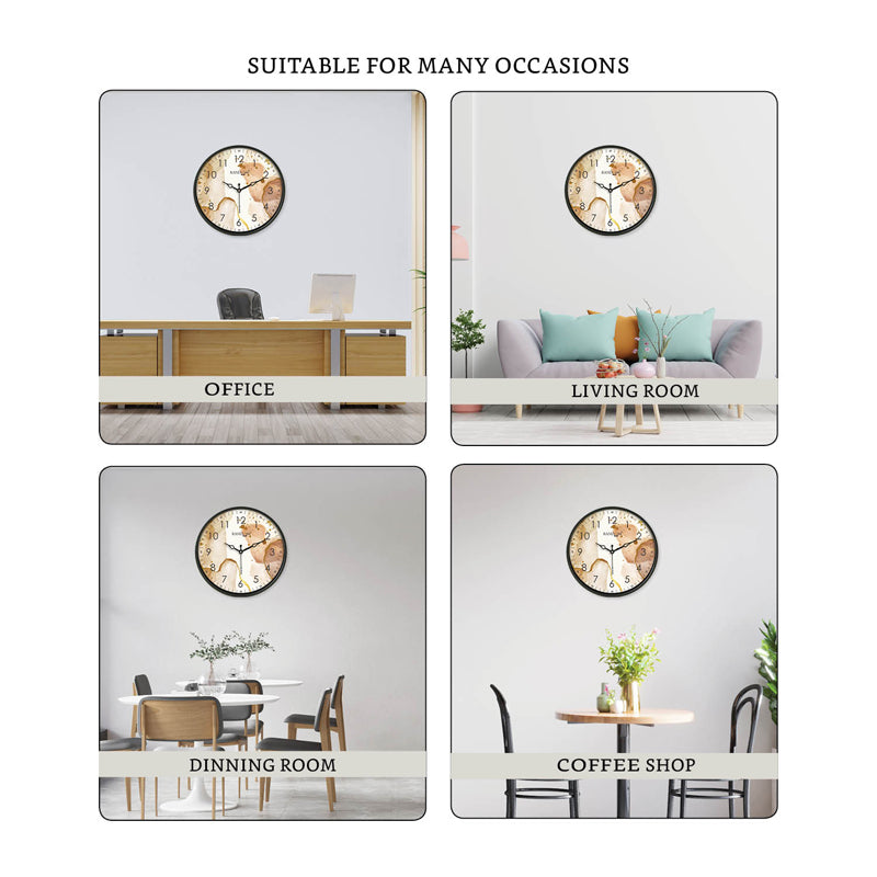 Buy Caelan Sweep Silent Wall Clock Wall Clock from Vaaree