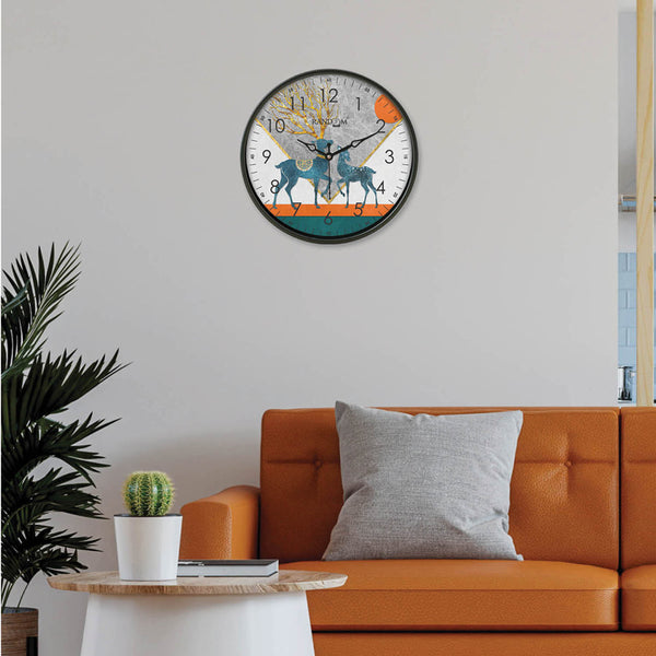 Buy Miles Sweep Silent Wall Clock Wall Clock from Vaaree