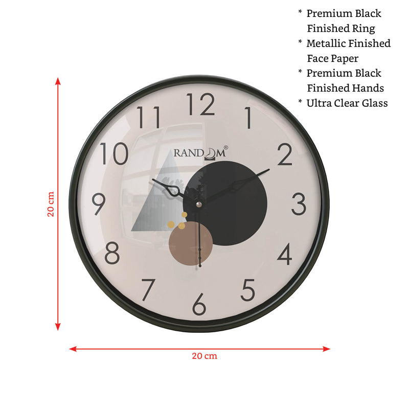 Buy Levi Sweep Silent Wall Clock Wall Clock from Vaaree