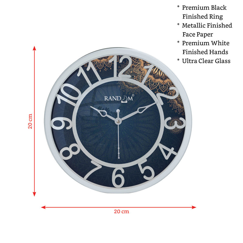 Buy Morako Sweep Silent Wall Clock Wall Clock from Vaaree