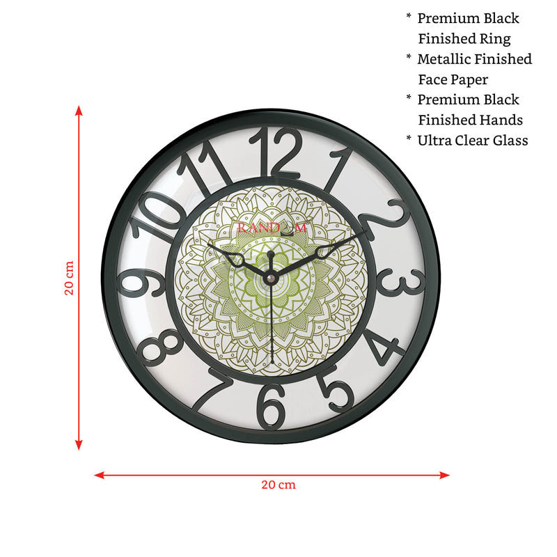 Buy Boria Sweep Silent Wall Clock Wall Clock from Vaaree