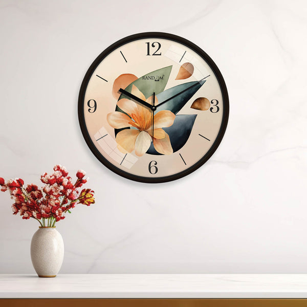 Buy Arwen Floral Wall Clock Wall Clock from Vaaree