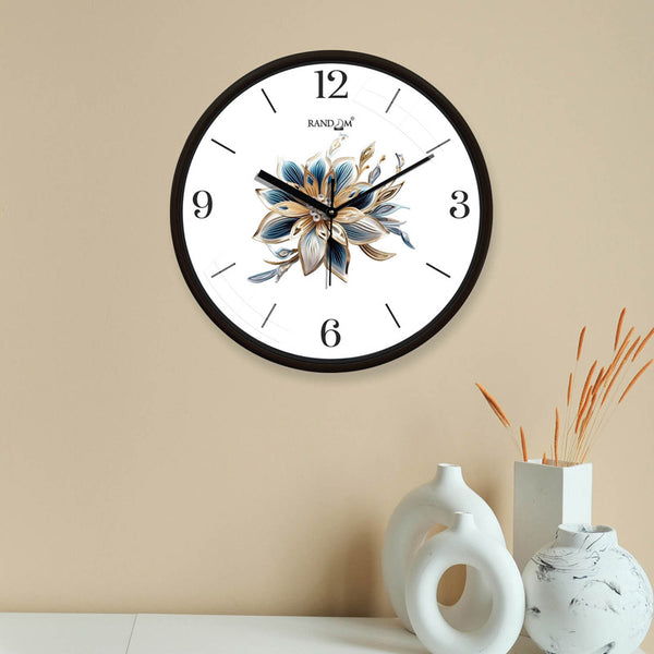 Buy Alec Floral Wall Clock Wall Clock from Vaaree