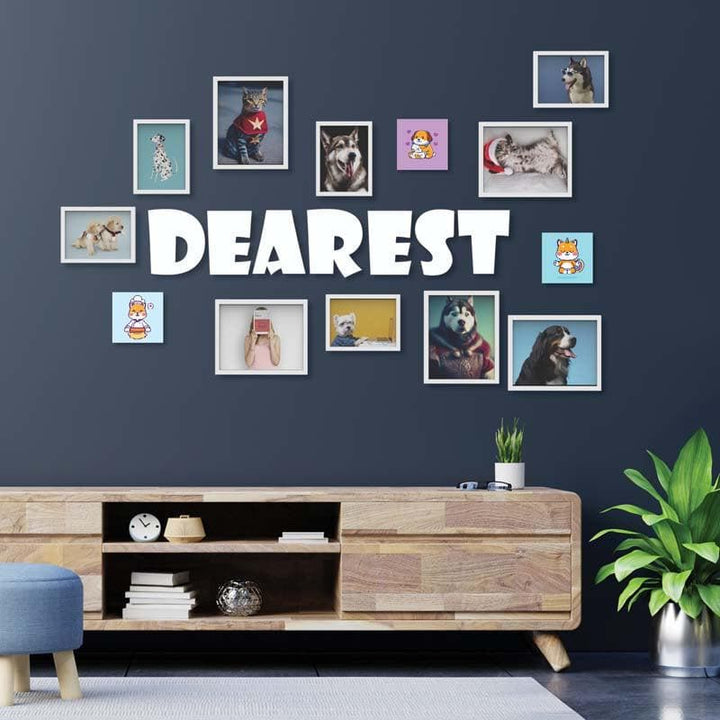 Buy Dearest Photo Frame Collage - Set Of Ten at Vaaree online | Beautiful Photo Frames to choose from