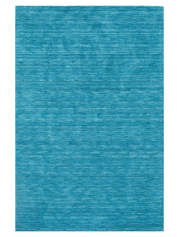 Buy Aylin Hand Woven Rug - Blue Rugs from Vaaree