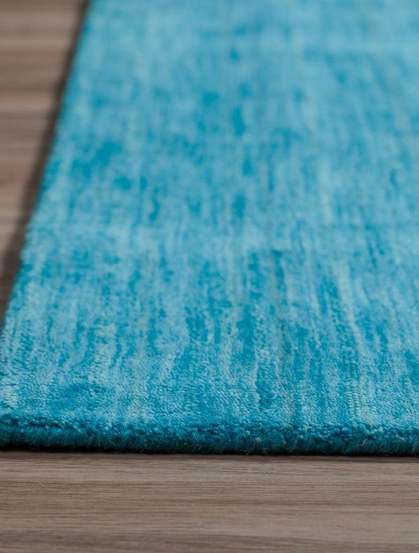 Buy Aylin Hand Woven Rug - Blue Rugs from Vaaree