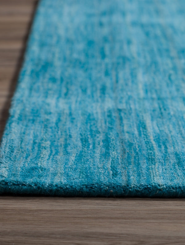 Buy Aylin Hand Woven Rug - Blue Rugs from Vaaree