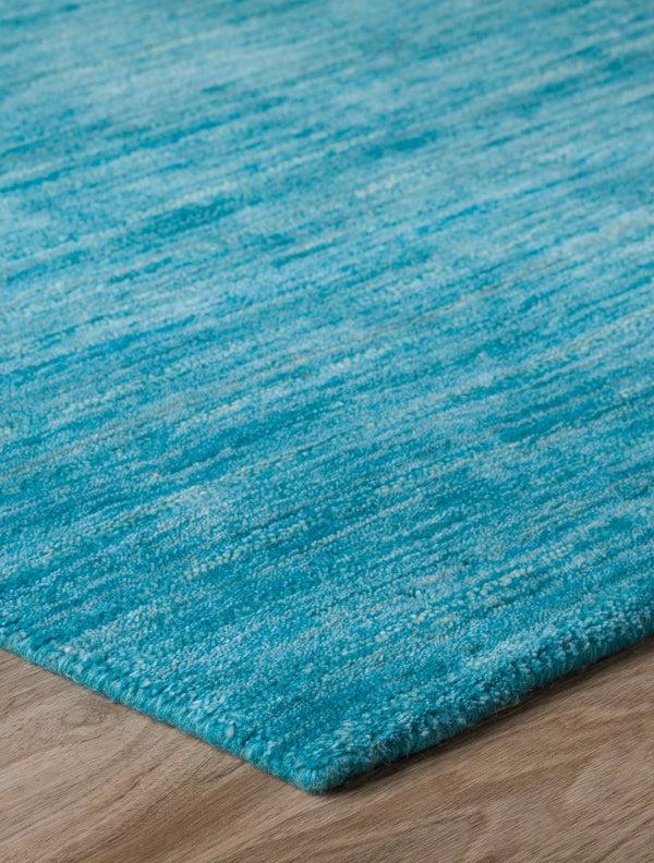 Buy Aylin Hand Woven Rug - Blue Rugs from Vaaree