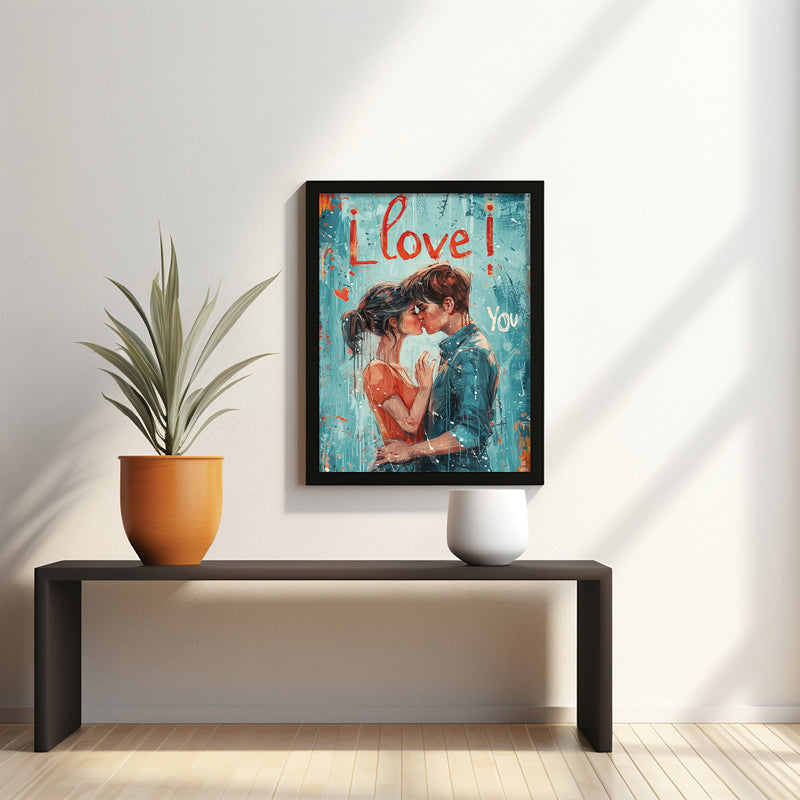 Buy Love Pours Down Wall Art Wall Art & Paintings from Vaaree