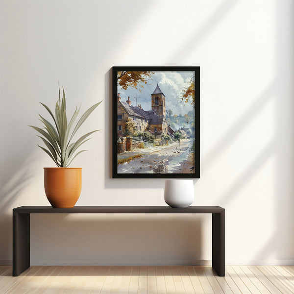 Castle Chrome Wall Art