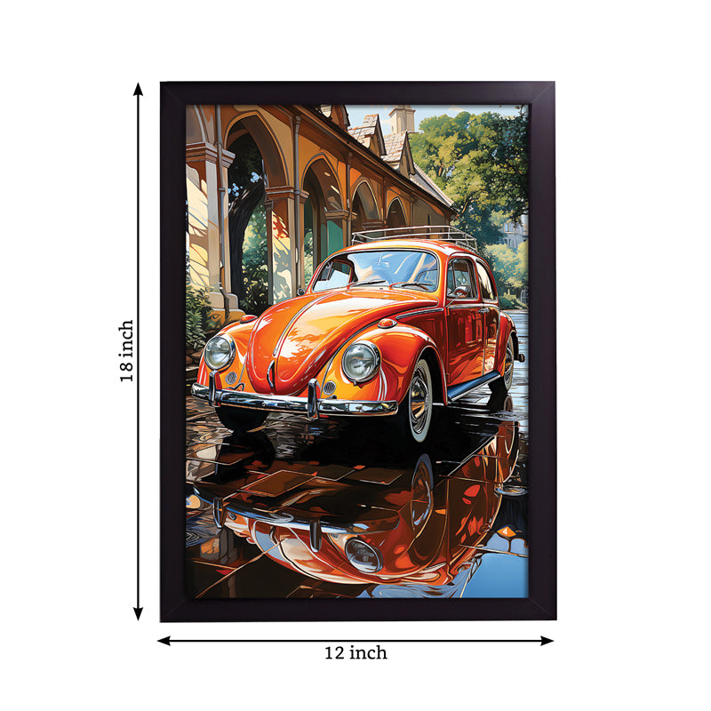 Buy Vintage Orange Vista Wall Art Wall Art & Paintings from Vaaree