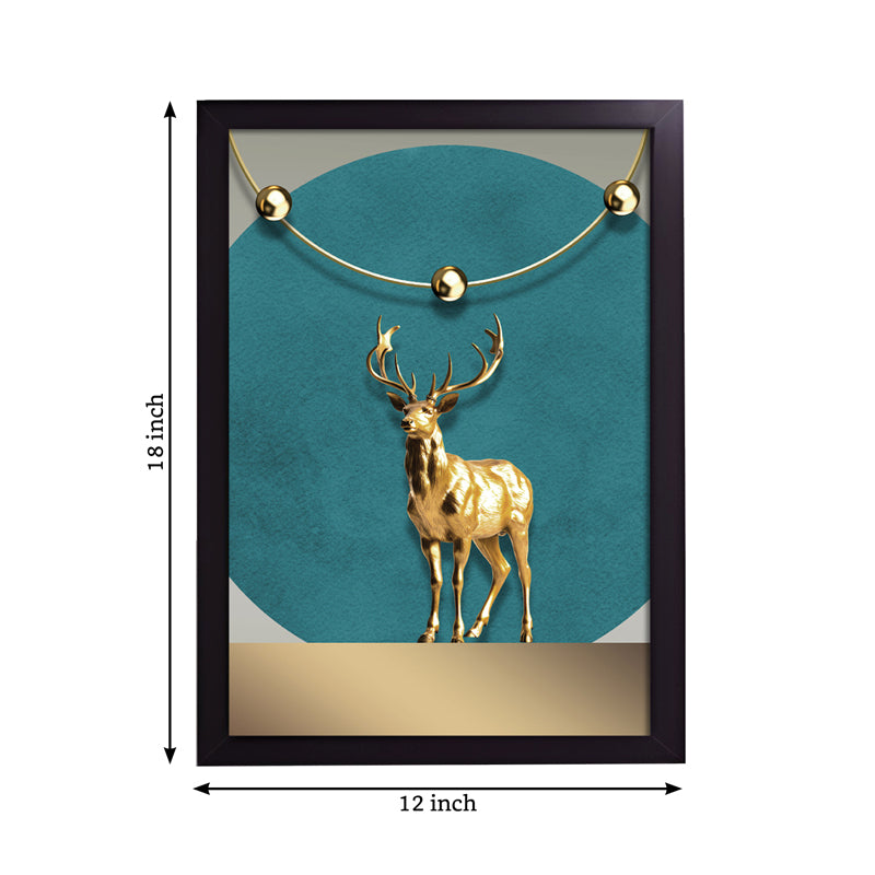 Buy Deer Retto Wall Art Wall Art & Paintings from Vaaree