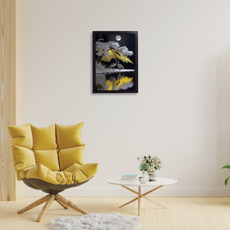 Buy Midnight Perch Wall Art Wall Art & Paintings from Vaaree