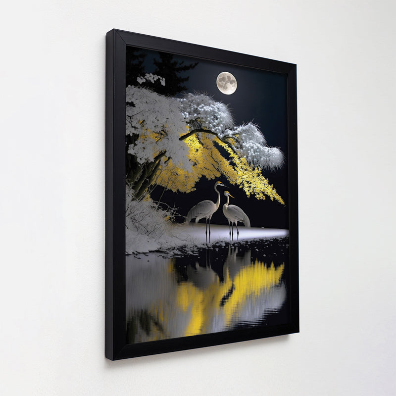 Buy Midnight Perch Wall Art Wall Art & Paintings from Vaaree