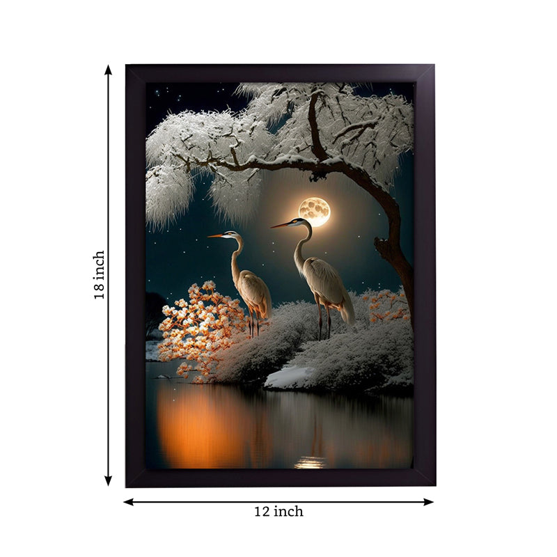 Buy Egret Call Wall Art Wall Art & Paintings from Vaaree