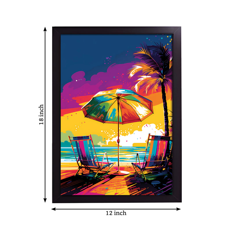 Buy Beachy Vibe Wall Art Wall Art & Paintings from Vaaree