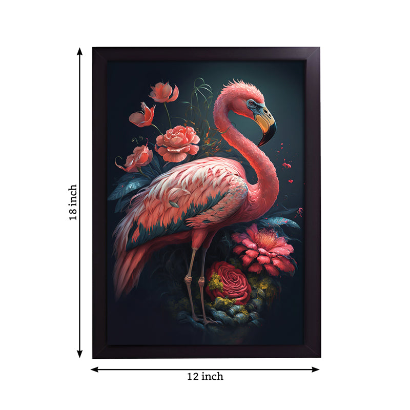 Buy Flamingo Whisper Wall Art Wall Art & Paintings from Vaaree