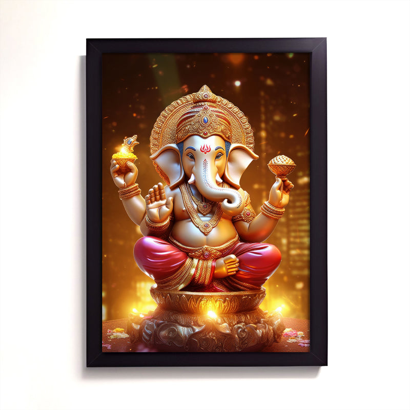 Buy Ganesha Charitha Wall Art Wall Art & Paintings from Vaaree