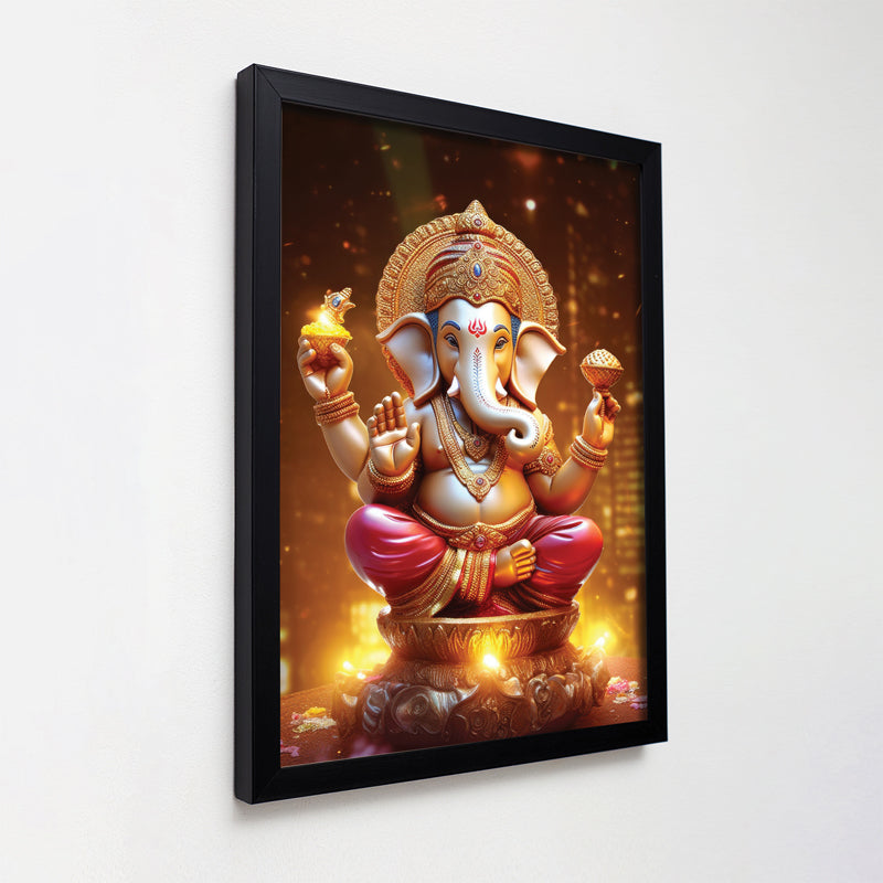 Buy Ganesha Charitha Wall Art Wall Art & Paintings from Vaaree