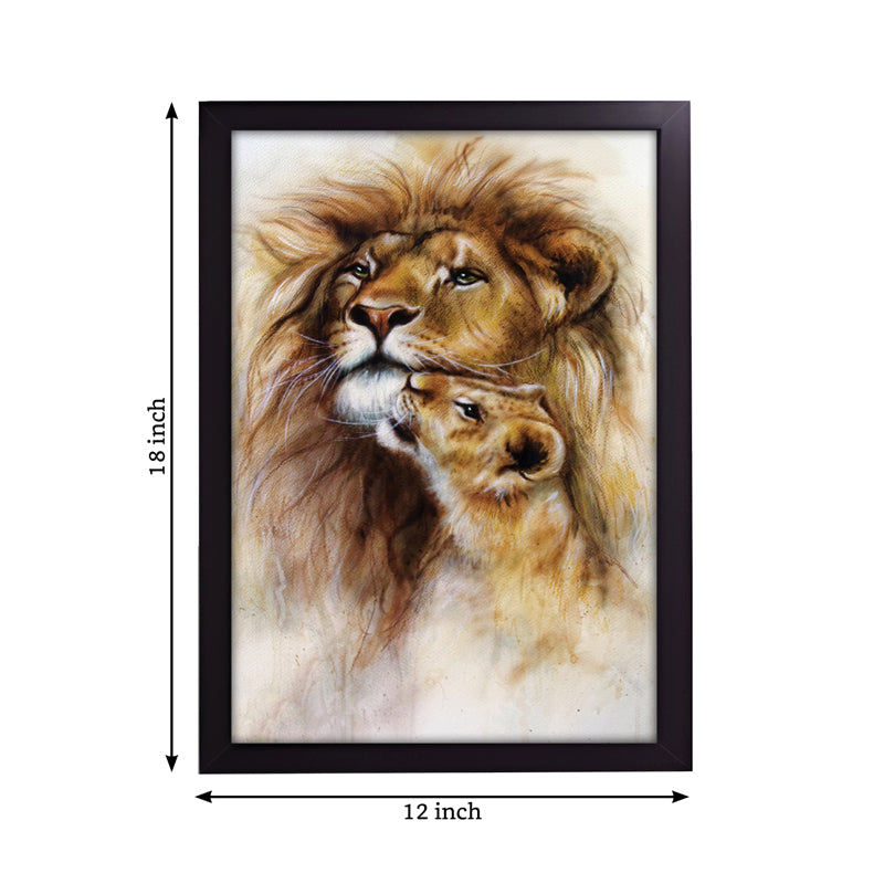 Buy The Pride Cub Wall Art Wall Art & Paintings from Vaaree