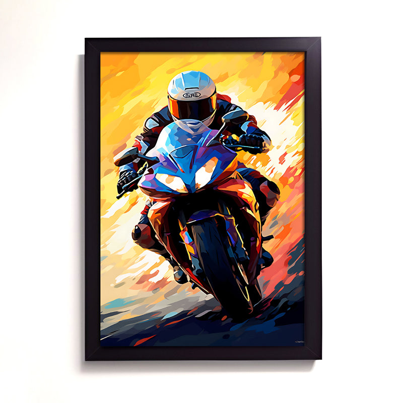 Buy Rider Mania Wall Art Wall Art & Paintings from Vaaree