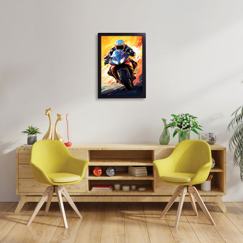 Buy Rider Mania Wall Art Wall Art & Paintings from Vaaree