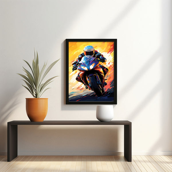 Rider Mania Wall Art