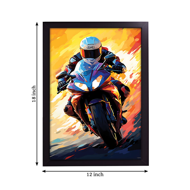 Buy Rider Mania Wall Art Wall Art & Paintings from Vaaree