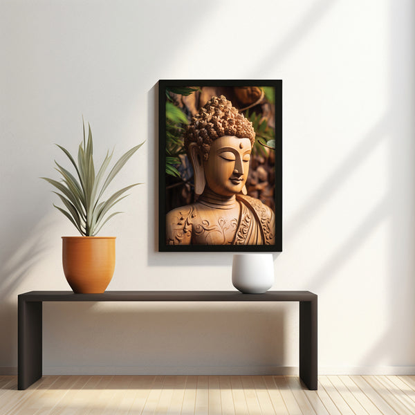 Buy Zen Reverie Buddha Wall Painting Wall Art & Paintings from Vaaree