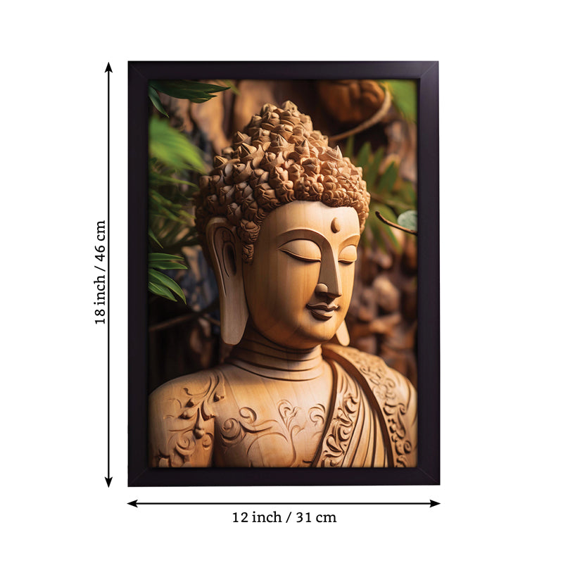 Buy Zen Reverie Buddha Wall Painting Wall Art & Paintings from Vaaree