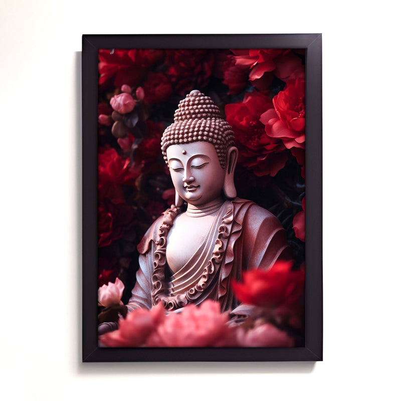 Buy Transcendent Calm Buddha Wall Painting Wall Art & Paintings from Vaaree