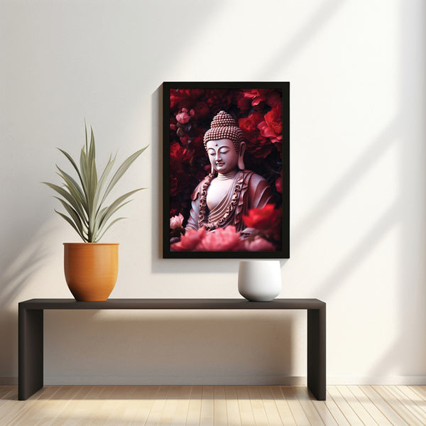 Buy Transcendent Calm Buddha Wall Painting Wall Art & Paintings from Vaaree