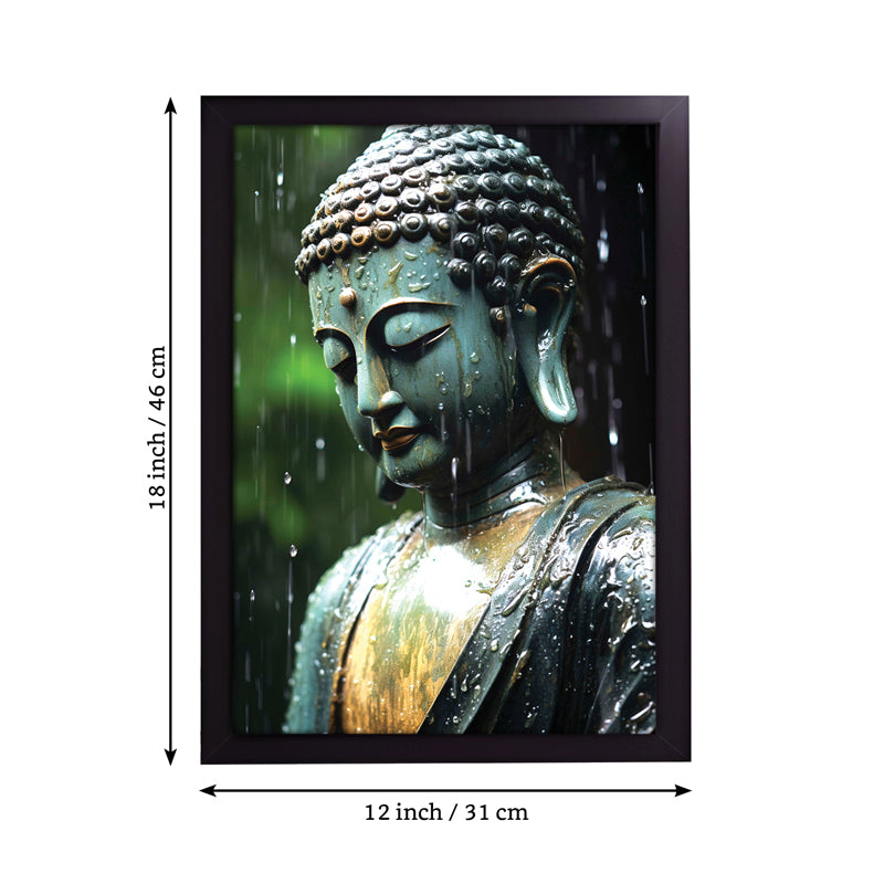 Buy Awakened Grace Buddha Wall Painting Wall Art & Paintings from Vaaree