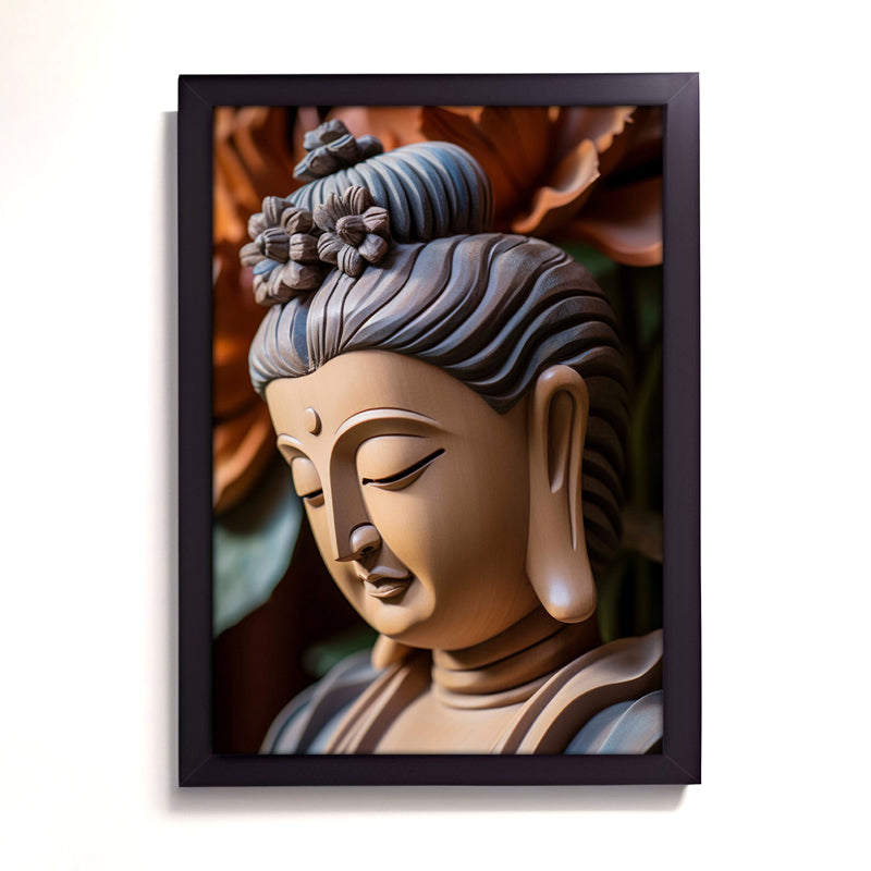 Buy Elysian Meditation Buddha Wall Painting Wall Art & Paintings from Vaaree