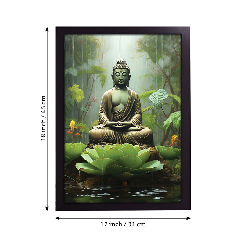 Buy Radiant Mindfulness Buddha Wall Painting Wall Art & Paintings from Vaaree