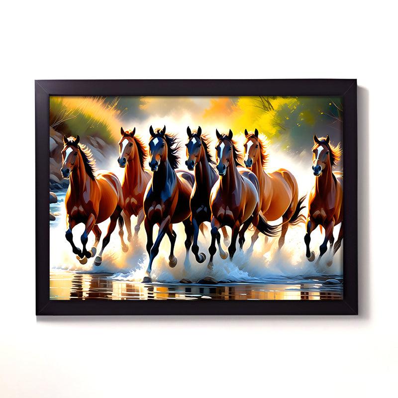 Buy Eternal Mustang Wall Painting Wall Art & Paintings from Vaaree