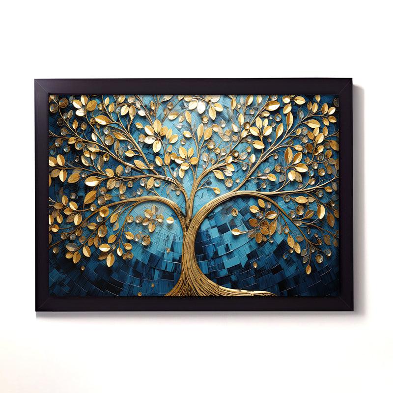 Buy Gilded Branch Wall Painting Wall Art & Paintings from Vaaree