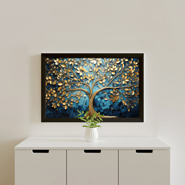 Buy Gilded Branch Wall Painting Wall Art & Paintings from Vaaree