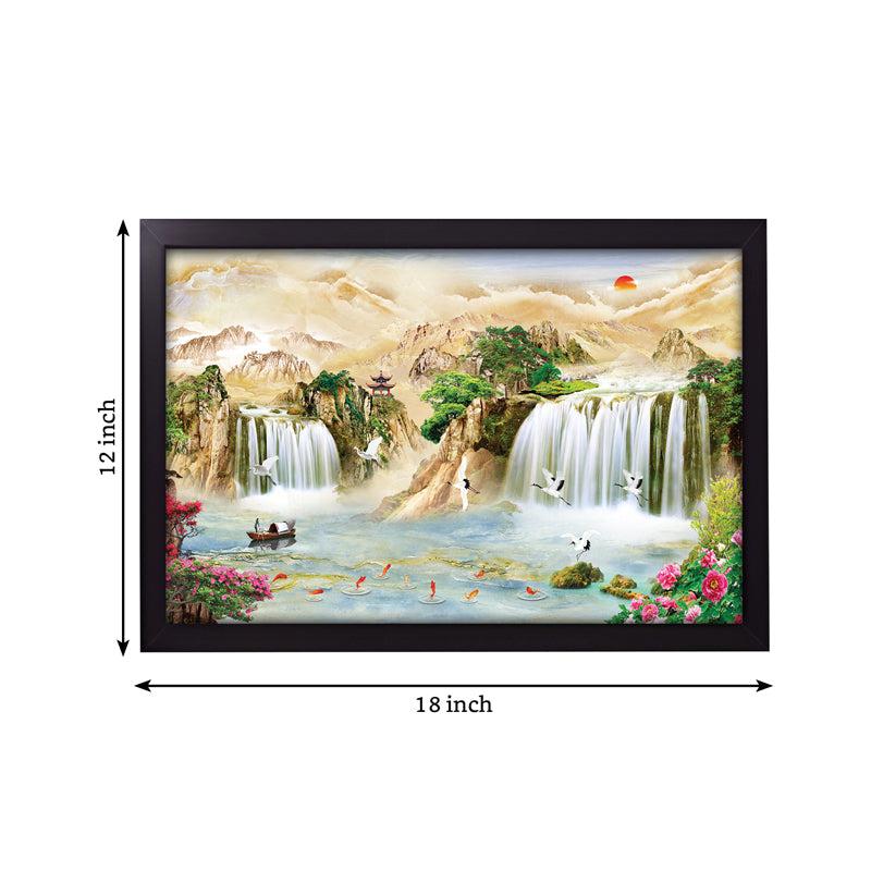 Buy Magnificent Falls Wall Painting Wall Art & Paintings from Vaaree