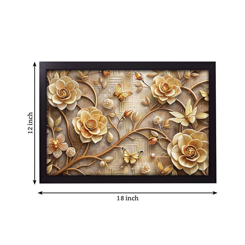 Buy Peony Plume Wall Painting Wall Art & Paintings from Vaaree